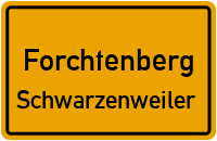 Straßen in Forchtenberg Schwarzenweiler