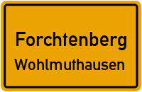 Straßenverzeichnis Forchtenberg Wohlmuthausen
