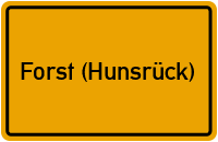 Branchenbuch von Forst (Hunsrück) auf onlinestreet.de