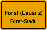 Heinrich-Heine-Straße in Forst (Lausitz)Forst-Stadt