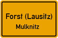 Straßen in Forst (Lausitz) Mulknitz