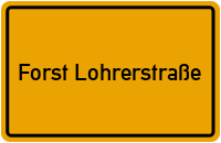 Salzweg in Forst Lohrerstraße