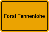 Grenzweg in Forst Tennenlohe