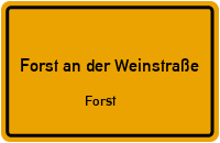 Deidesheimer Weg in Forst an der WeinstraßeForst