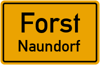 Naundorfer Landstraße in ForstNaundorf