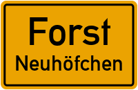 Neuhöfcher Straße in ForstNeuhöfchen