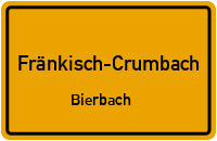 Schleiersbach in Fränkisch-CrumbachBierbach
