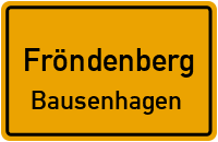 Straßen in Fröndenberg Bausenhagen