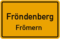 Mühlenweg in FröndenbergFrömern