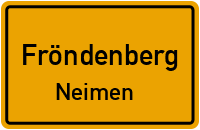 Westicker Straße in 58730 Fröndenberg (Neimen)