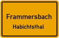 Mühlweg in FrammersbachHabichtsthal