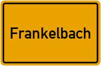 City Sign Frankelbach