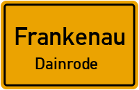 Dornheckenstraße in FrankenauDainrode