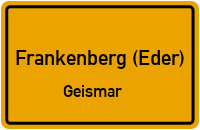 Grünweg in Frankenberg (Eder)Geismar