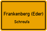 Stättebergweg in Frankenberg (Eder)Schreufa