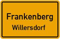Stiegelstraße in FrankenbergWillersdorf