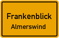 Ortsstraße in FrankenblickAlmerswind