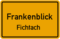 Fichtacher Straße in FrankenblickFichtach