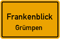 Forststraße in FrankenblickGrümpen