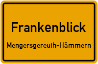Steinacher Straße in 96528 Frankenblick (Mengersgereuth-Hämmern)