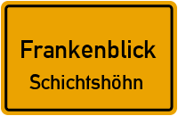 Alter Kolonnenweg in FrankenblickSchichtshöhn