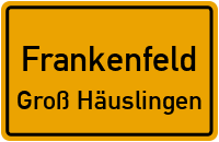 Dorfstraße in FrankenfeldGroß Häuslingen