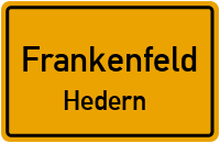 Brückfeldweg in FrankenfeldHedern