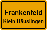 Hauptstr. in FrankenfeldKlein Häuslingen