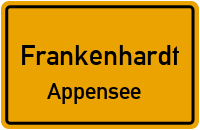 Straßen in Frankenhardt Appensee