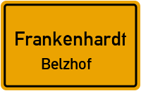 Straßen in Frankenhardt Belzhof
