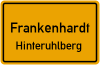 Straßenverzeichnis Frankenhardt Hinteruhlberg