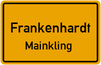 Straßen in Frankenhardt Mainkling