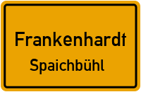 Hahnenbergweg in FrankenhardtSpaichbühl