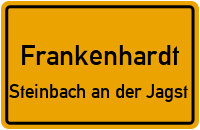 Straßenverzeichnis Frankenhardt Steinbach an der Jagst