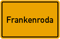 City Sign Frankenroda