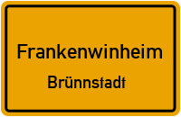 Kirchplatz in FrankenwinheimBrünnstadt