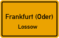 Lossower Förstereiweg in Frankfurt (Oder)Lossow