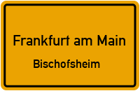 Maintaler Grenzschneise in Frankfurt am MainBischofsheim