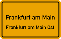 Alfred-Pfaff-Straße in Frankfurt am MainFrankfurt am Main Ost