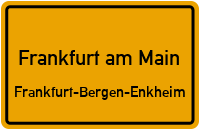 Frohngrundweg in Frankfurt am MainFrankfurt-Bergen-Enkheim