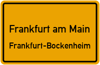Breitenbachbrücke in Frankfurt am MainFrankfurt-Bockenheim