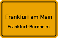 Am Bornheimer Hang in Frankfurt am MainFrankfurt-Bornheim