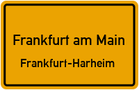 Niederschbacher Stadtweg in Frankfurt am MainFrankfurt-Harheim