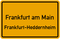 Praunheimer Steg in Frankfurt am MainFrankfurt-Heddernheim