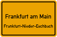 Kattergasse in Frankfurt am MainFrankfurt-Nieder-Eschbach