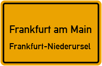 Friedrich-Hund-Straße in Frankfurt am MainFrankfurt-Niederursel