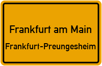 Oberwiesenweg in Frankfurt am MainFrankfurt-Preungesheim