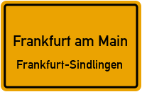 Sindlinger Mainbrücke in Frankfurt am MainFrankfurt-Sindlingen