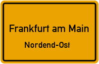 Straßenverzeichnis Frankfurt am Main Nordend-Ost