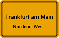 Wetzlarer Straße in Frankfurt am MainNordend-West